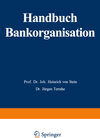 Buchcover Handbuch Bankorganisation