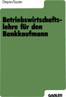 Buchcover Betriebswirtschaftslehre für den Bankkaufmann