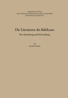 Buchcover Die Literaturen des Baltikums