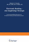 Buchcover Electronic Banking — eine langfristige Strategie