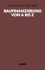 Buchcover Baufinanzierung von A bis Z