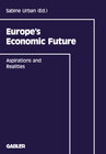 Buchcover Europe’s Economic Future
