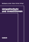 Buchcover Umweltschutz und Investitionen