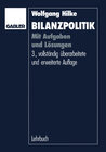 Buchcover Bilanzpolitik