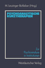 Buchcover Psychoanalytische Kurztherapien
