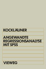 Buchcover Angewandte Regressionsanalyse mit SPSS