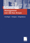 Buchcover Management von Ad-hoc-Krisen