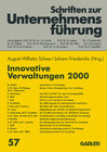 Buchcover Innovative Verwaltungen 2000