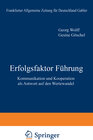 Buchcover Erfolgsfaktor Führung