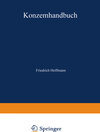 Buchcover Konzernhandbuch
