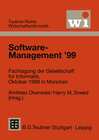 Buchcover Software-Management ’99