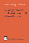 Buchcover Aussagenlogik: Deduktion und Algorithmen