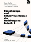 Buchcover Berechnungs- und Entwurfsverfahren der Hochfrequenztechnik 1
