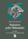 Buchcover Denkweisen großer Mathematiker
