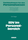 Buchcover EDV im Personalbereich