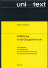 Buchcover Einführung in die Gruppentheorie
