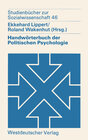 Buchcover Handwörterbuch der Politischen Psychologie