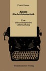 Buchcover Kleists Nachrichtentechnik