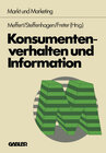 Buchcover Konsumentenverhalten und Information