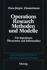 Buchcover Methoden und Modelle des Operations Research