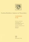 Buchcover Nordrhein-Westfälische Akademie der Wissenschaften
