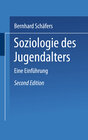 Buchcover Soziologie des Jugendalters