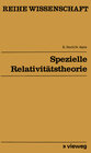 Buchcover Spezielle Relativitätstheorie