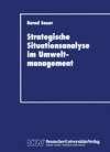 Buchcover Stragegische Situationsanalyse im Umweltmanagement