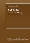 Buchcover Text-Welten