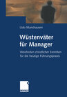 Buchcover Wüstenväter für Manager