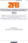 Buchcover Personalmanagement 2001