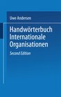 Buchcover Handwörterbuch Internationale Organisationen