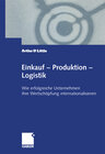 Buchcover Einkauf — Produktion — Logistik