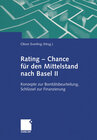 Buchcover Rating — Chance für den Mittelstand nach Basel II