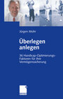 Buchcover Überlegen anlegen