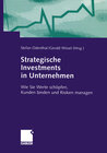 Buchcover Strategische Investments in Unternehmen