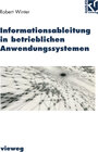 Buchcover Informationsableitung in betrieblichen Anwendungssystemen