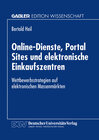 Buchcover Online-Dienste, Portal Sites und elektronische Einkaufszentren