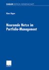 Buchcover Neuronale Netze im Portfolio-Management