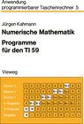 Buchcover Numerische Mathematik