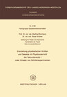 Buchcover Erarbeitung physikalischer Größen und Gesetze im Physikunterricht der Sekundarstufe I unter Einsatz von Schülerexperimen