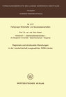 Buchcover Regionale und strukturelle Wandlungen in der Landwirtschaft ausgewählter RGW-Länder