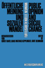 Buchcover Öffentliche Meinung und sozialer Wandel / Public Opinion and Social Change