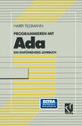 Buchcover Programmieren mit Ada