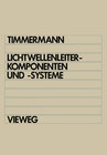 Buchcover Lichtwellenleiterkomponenten und -systeme