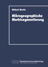 Buchcover Mikrogeographische Marktsegmentierung