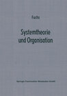 Buchcover Systemtheorie und Organisation