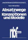 Buchcover Absatzwege — Konzeptionen und Modelle