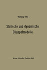 Buchcover Statische und dynamische Oligopolmodelle