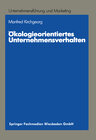 Buchcover Ökologieorientiertes Unternehmensverhalten